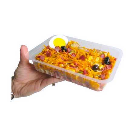 Barquette scellable ALPHA PP 750 g - 192x137x41 mm (x140)disponible à la Maison Pollet de Toulouse