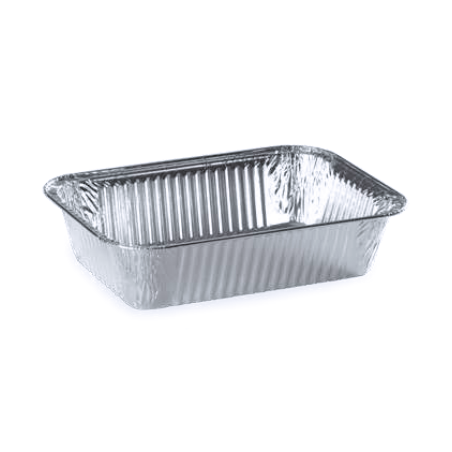 Barquette aluminium BA911 (x100) - 203x138x50 mm - 890 mldisponible à la Maison Pollet de Toulouse