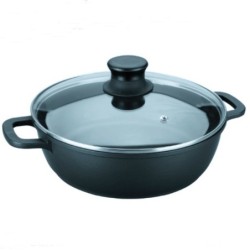 Fait Tout Aluminium & Couvercle verre Ø 280x75 mm - 3,60 Ldisponible à la Maison Pollet de Toulouse