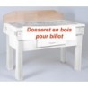 Dosseret bois pour billot - 450x400disponible à la Maison Pollet de Toulouse
