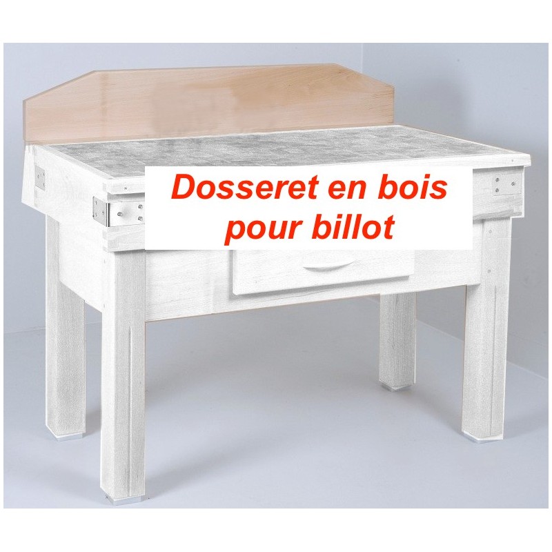 Dosseret bois pour billot - 2000x500disponible à la Maison Pollet de Toulouse