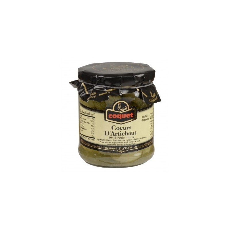 Coeurs d'artichauts - 46 cl (Coquet)disponible à la Maison Pollet de Toulouse