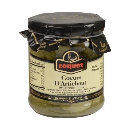 Coeurs d'artichauts - 46 cl (Coquet)disponible à la Maison Pollet de Toulouse