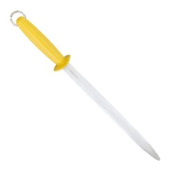 Fusil ovale 30 cm manche Jaune modèle eco - Taillage standard (Fischer)disponible à la Maison Pollet de Toulouse