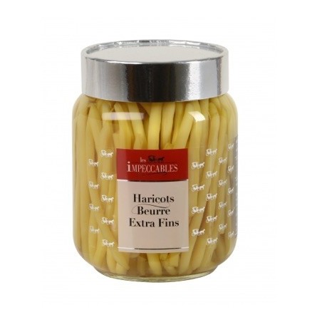 Haricots beurre extra-fin cueillis et rangés mains - 72 cl (Impeccables)disponible à la Maison Pollet de Toulouse