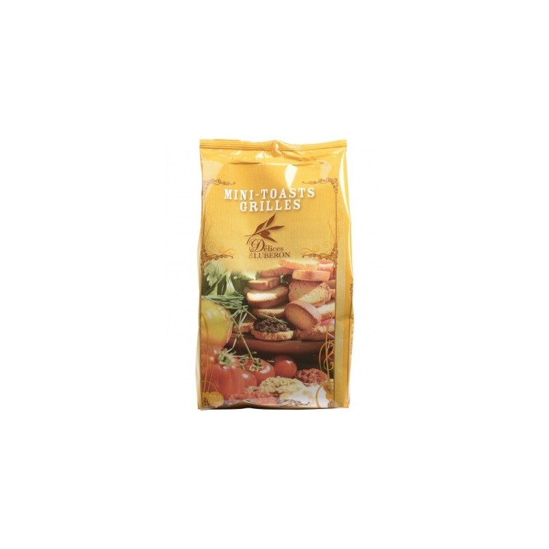 Mini toasts - 150 g (Les délices du Lubéron)disponible à la Maison Pollet de Toulouse