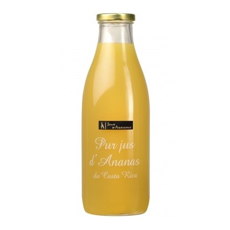 Pur jus d'ananas du Costa Rica - 100 cl (Jean d'Audignac)disponible à la Maison Pollet de Toulouse