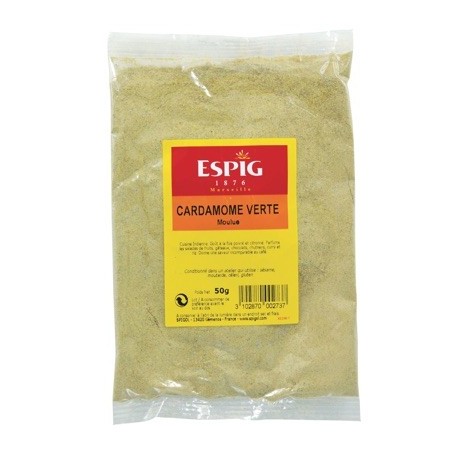 Cardamome Verte moulue - 50 g (Espig)disponible à la Maison Pollet de Toulouse