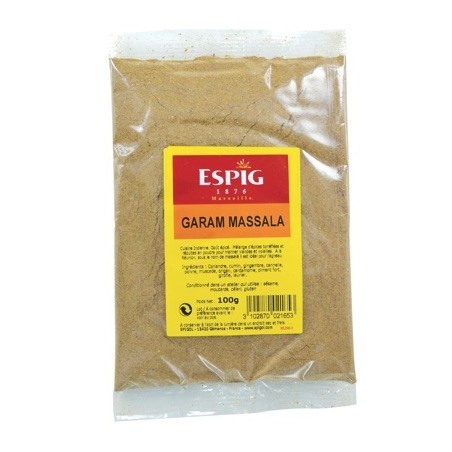 Garam Massala moulu - 100 g (Espig)disponible à la Maison Pollet de Toulouse