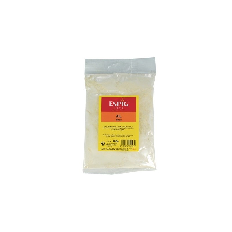 Ail moulu - 100 g (Espig)disponible à la Maison Pollet de Toulouse