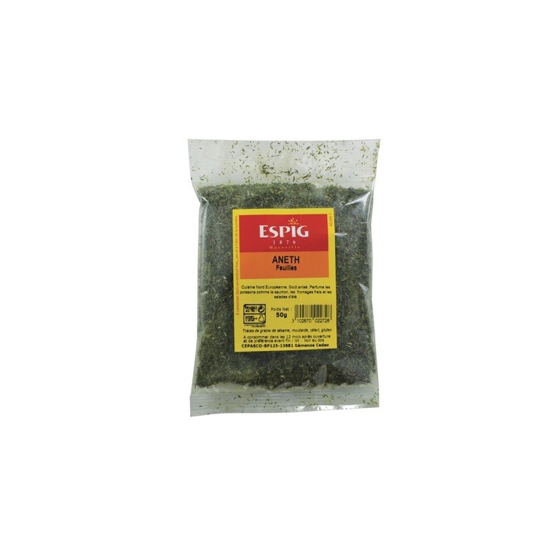 Aneth feuille - 50 g (Espig)disponible à la Maison Pollet de Toulouse