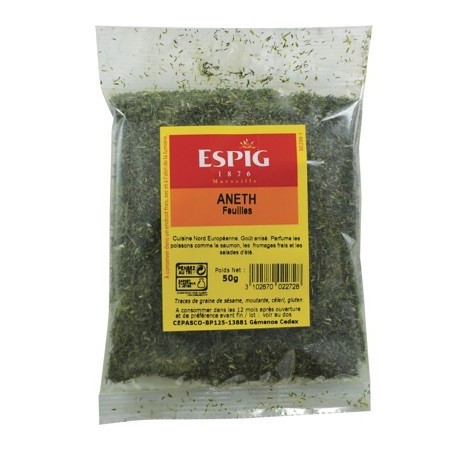 Aneth feuille - 50 g (Espig)disponible à la Maison Pollet de Toulouse