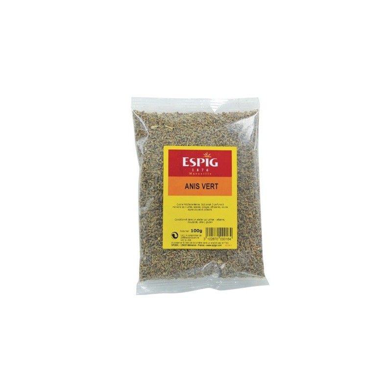 Anis vert grain - 100 g (Espig)disponible à la Maison Pollet de Toulouse