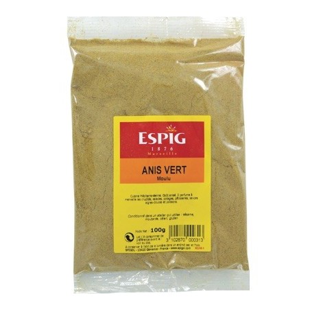 Anis vert moulu - 100 g (Espig)disponible à la Maison Pollet de Toulouse