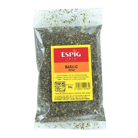 Basilic feuille - 50 g (Espig)disponible à la Maison Pollet de Toulouse