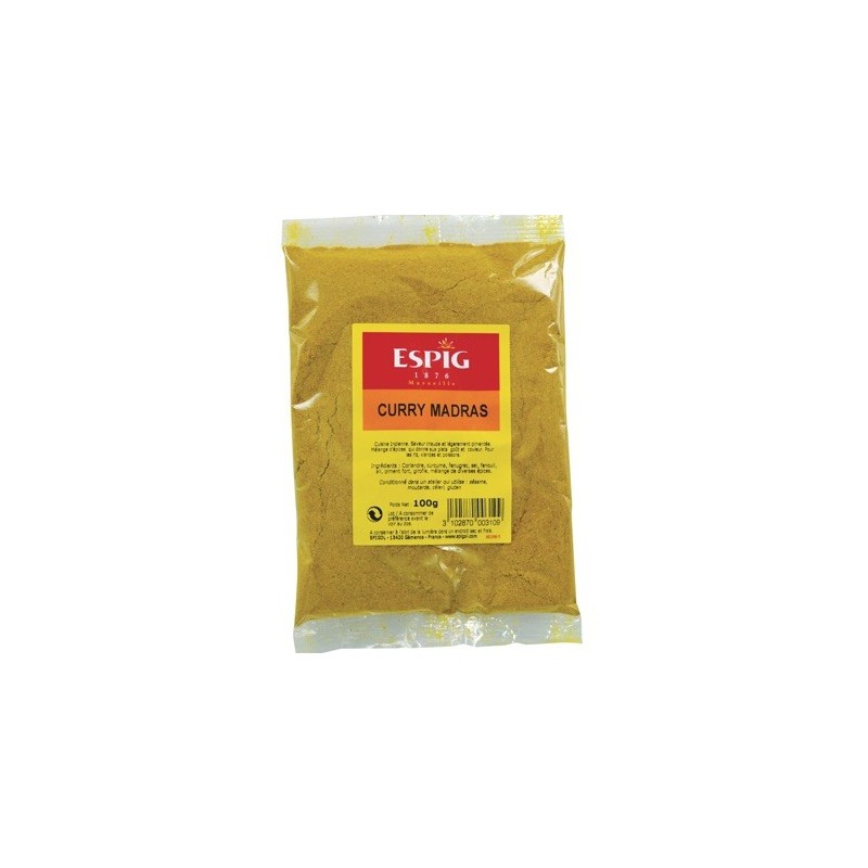 Curry Madras - 100 g (Espig)disponible à la Maison Pollet de Toulouse