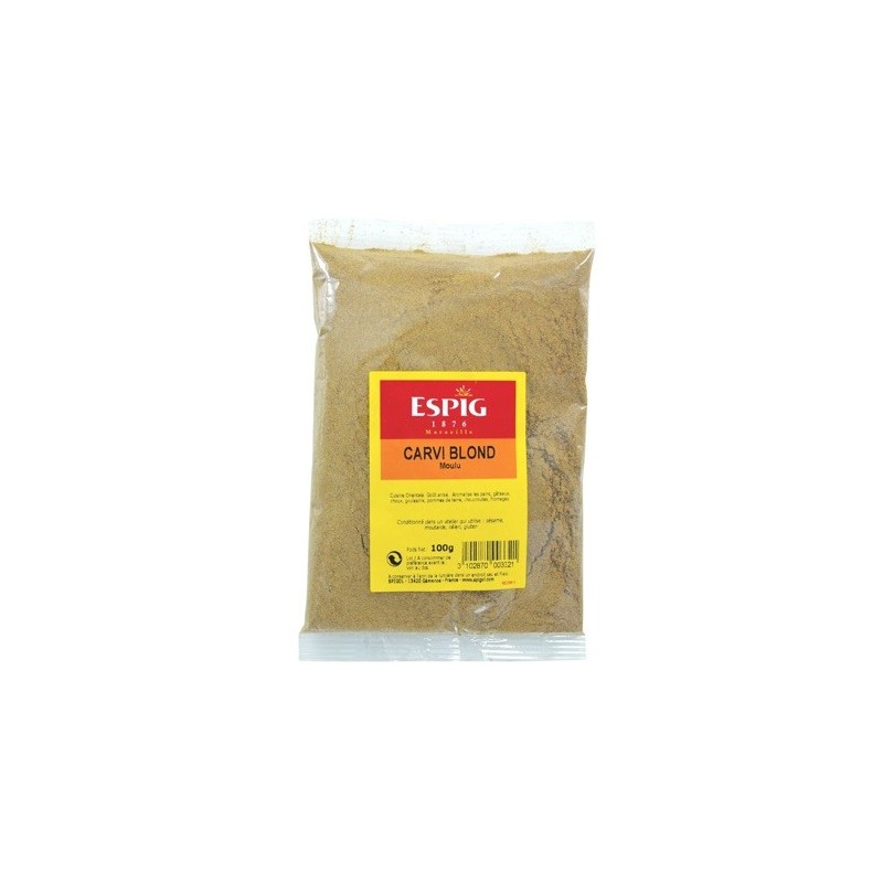 Carvi Blond moulu - 100 g (Espig)disponible à la Maison Pollet de Toulouse