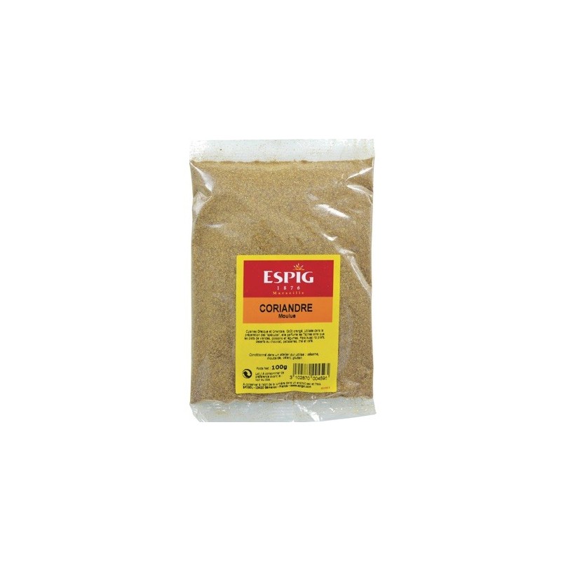 Coriandre moulu - 100 g (Espig)disponible à la Maison Pollet de Toulouse