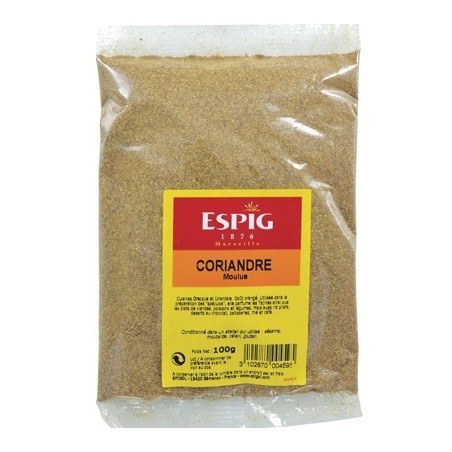 Coriandre moulu - 100 g (Espig)disponible à la Maison Pollet de Toulouse