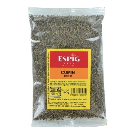 Cumin grain - 100 g (Espig)disponible à la Maison Pollet de Toulouse