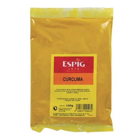 Curcuma moulu - 100 g (Espig)disponible à la Maison Pollet de Toulouse