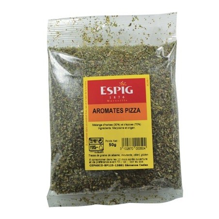 Aromates pizza - 50 g (Espig)disponible à la Maison Pollet de Toulouse