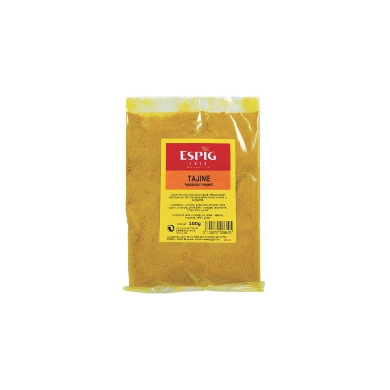 Epices Tajine - 100 g (Espig)disponible à la Maison Pollet de Toulouse