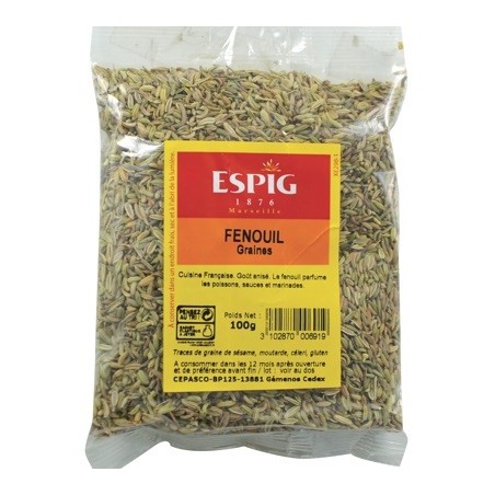 Fenouil grain - 100 g (Espig)disponible à la Maison Pollet de Toulouse