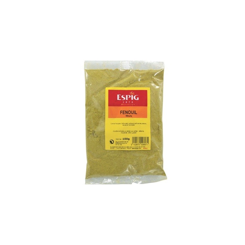 Fenouil moulu - 100 g (Espig)disponible à la Maison Pollet de Toulouse