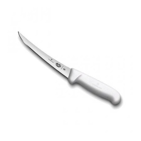 Désosseur lame courbe 15 cm manche Blanc (Victorinox)