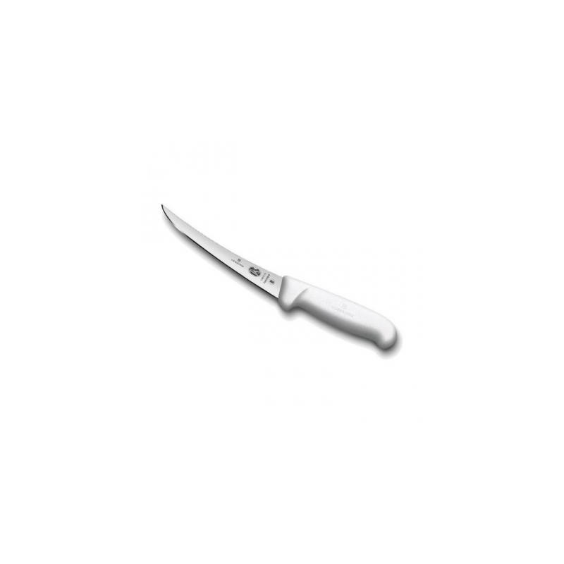Désosseur lame courbe flexible 15 cm manche Blanc (Victorinox)