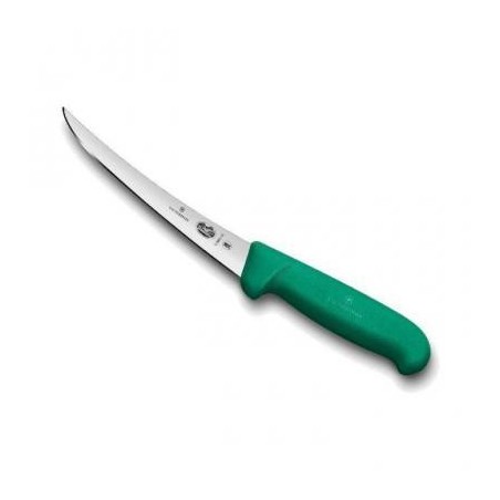 Désosseur lame courbe 15 cm manche Vert (Victorinox)