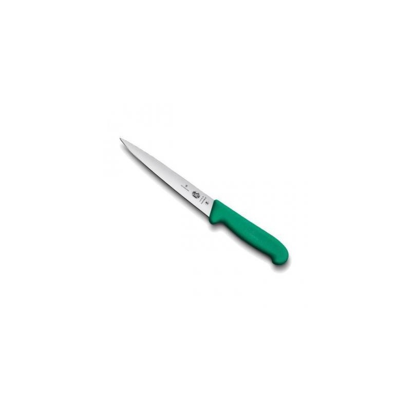 Chevalin/Filet de sole 20 cm manche Vert (Victorinox)disponible à la Maison Pollet de Toulouse