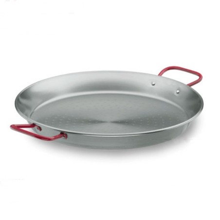 Plat Paella Acier Ø 550 mm, 2 poignées, 16 Rationsdisponible à la Maison Pollet de Toulouse