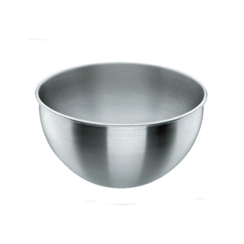 Bassine Inox demi-sphérique sans pied ni anses Ø 320x160 mm - 9,50 Ldisponible à la Maison Pollet de Toulouse