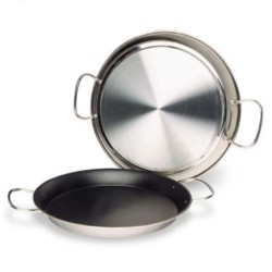 Plat Paella Inox antiadhésive Ø 280 mm, 3 Rationsdisponible à la Maison Pollet de Toulouse