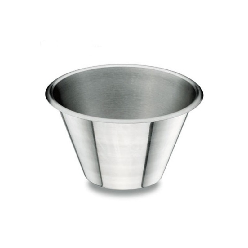 Bassine pâtissière Inox conique à fond plat Ø 400x180 mm - 15,00 Ldisponible à la Maison Pollet de Toulouse