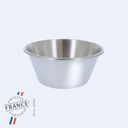 Bassine pâtissière Inox conique à fond plat Ø 440x190 mm - 20,50 Ldisponible à la Maison Pollet de Toulouse