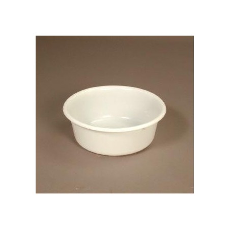 Cuvette 4.5 L PEBD Blanc - Ø 320x95 mm (Gilac)disponible à la Maison Pollet de Toulouse