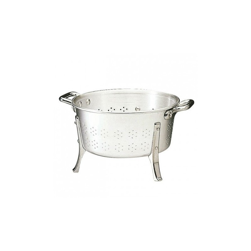 Passoire à gras Aluminium, 3 pieds, 2 poignées, 11,00 L Hauteur 165 mm - Ø 320disponible à la Maison Pollet de Toulouse