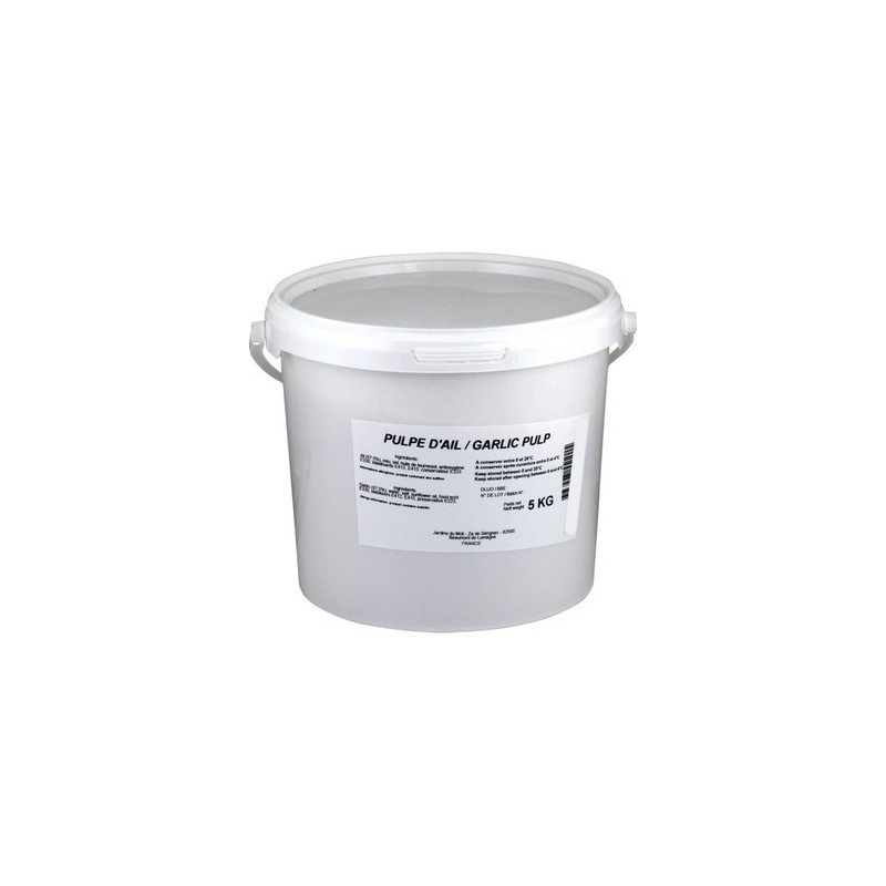 Ail pulpe (8% de sel) - 5 kg (Jardin du Midi)disponible à la Maison Pollet de Toulouse