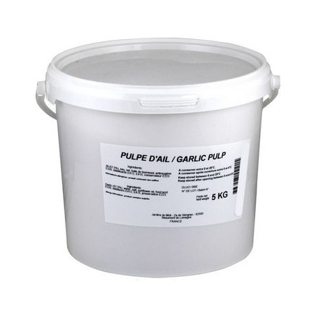 Ail pulpe (8% de sel) - 5 kg (Jardin du Midi)disponible à la Maison Pollet de Toulouse