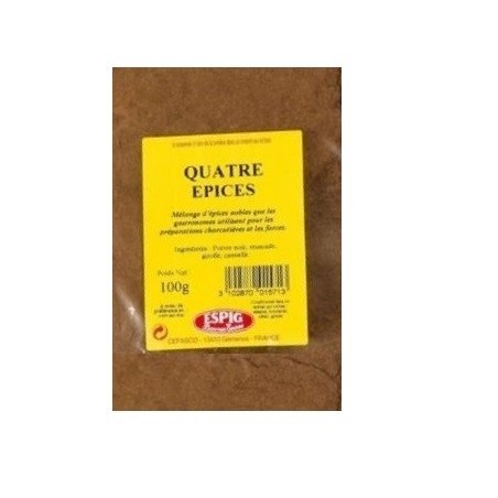 Quatre épices - 100 g (Espig)disponible à la Maison Pollet de Toulouse