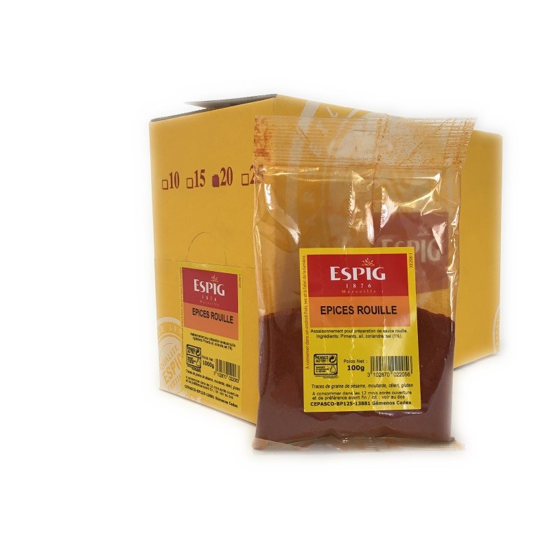 Rouille moulue - 100 g (Espig)disponible à la Maison Pollet de Toulouse