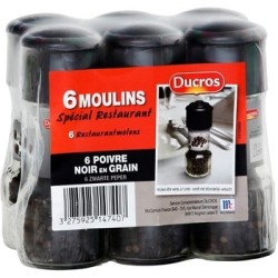 Poivre noir moulin - 35 g (Ducros)disponible à la Maison Pollet de Toulouse