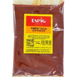 Piment doux quintessence moulu - 100 g (Espig)disponible à la Maison Pollet de Toulouse