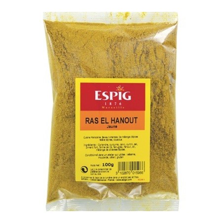 Ras el hanout jaune - 100 g (Espig)disponible à la Maison Pollet de Toulouse