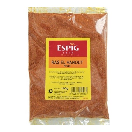 Ras el hanout rouge - 100 g (Espig)disponible à la Maison Pollet de Toulouse
