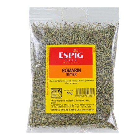 Romarin entier - 50 g (Espig)disponible à la Maison Pollet de Toulouse