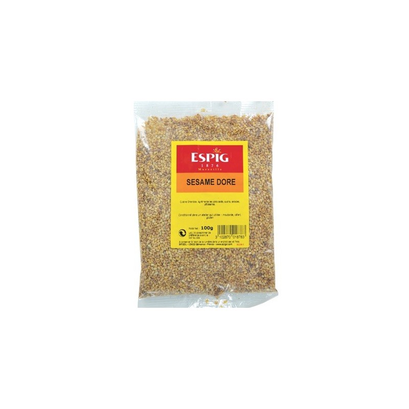 Sésame doré entier - 100 g (Espig)disponible à la Maison Pollet de Toulouse